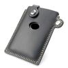 Genuine Leather Card Key Case Compatible with Toyota Lexus and LX Type [Kecha-ya] Harrier, LS, GS, IS, NX, RC, HS, RX, CT, (Black A)