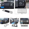 Для Land Rover Defender 90 110 130 2004-2019 Центральная решетка Защитная сетка фар Автомобильная защитная крышка фар Автоаксессуары