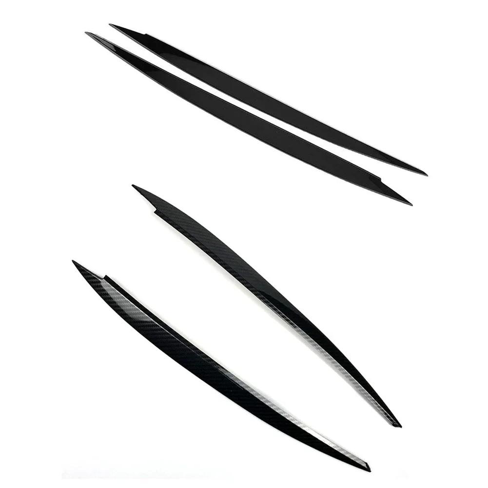 Для VW Golf 7 VII GTI GTD R MK7 2013-2017 Фары Брови Веки Наклейки Отделка Крышка Аксессуары Комплект кузова