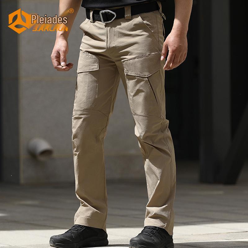 Мужские тактические брюки Angken быстросохнущие - Ультратонкие, дышащие, боевые брюки с множеством карманов для весны/лета.