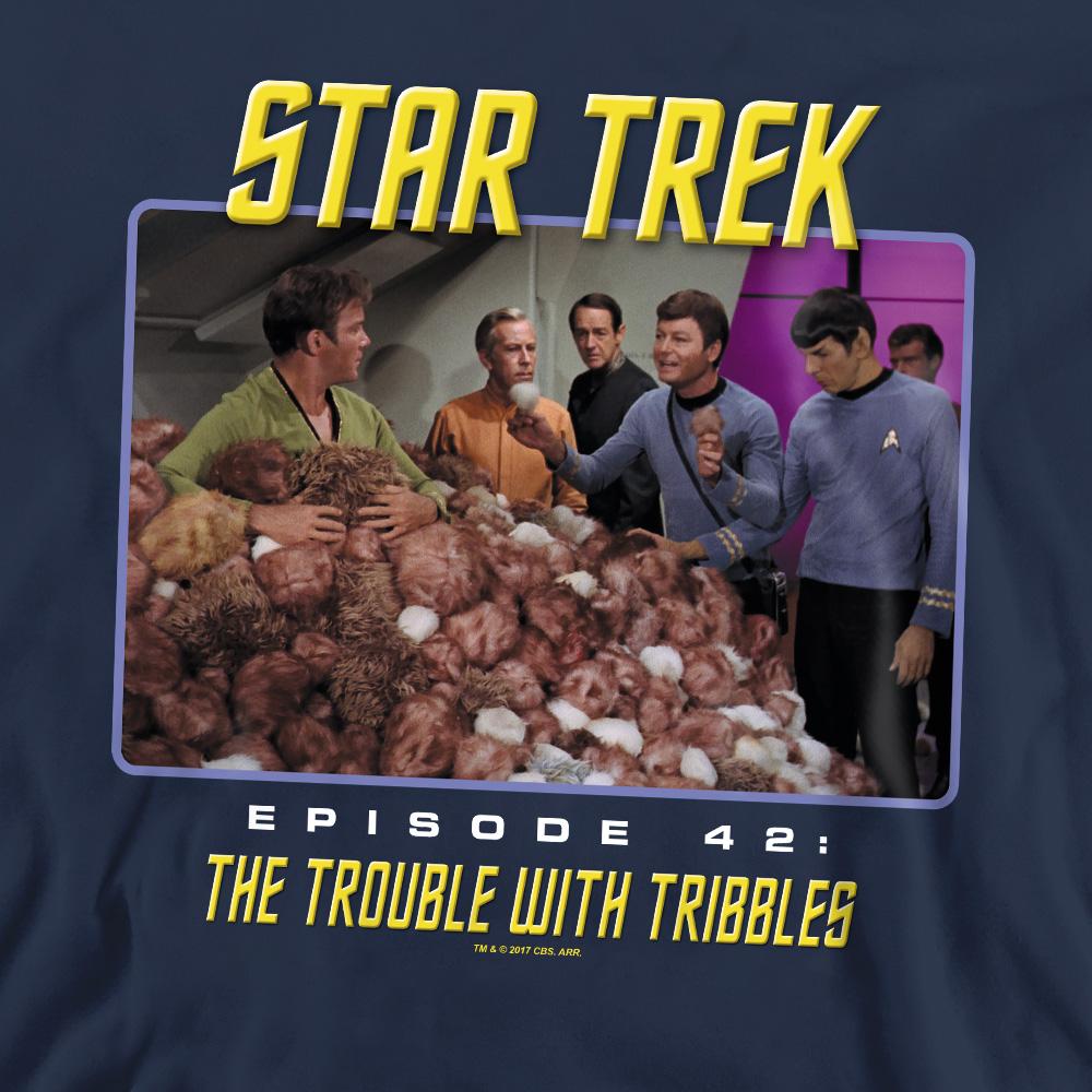 Star Trek Unisex Adult The Trouble with Tribbles Sweatshirt