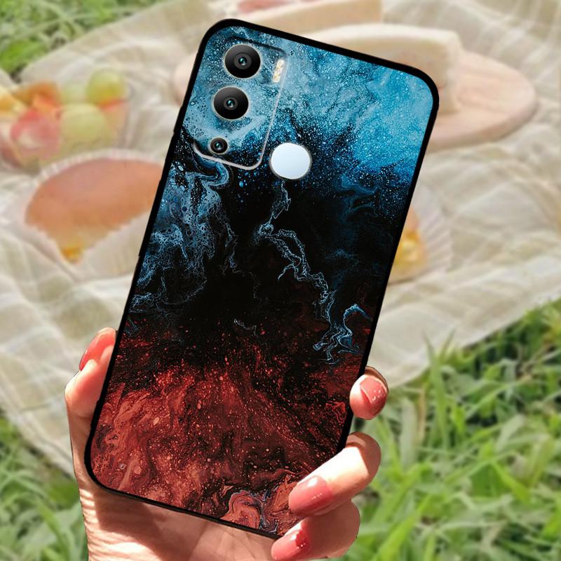 Чехол для Infinix Hot 12i 12 i X665B Силиконовый Мягкий ТПУ Чехол для Телефона Для Infinix Hot 12 Pro X668C Чехлы Hot12 X6817 Бампер Fundas