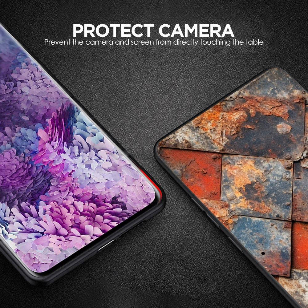 Винтажный индустриальный стиль Ржавый чехол для телефона для Samsung Galaxy A55 A35 A15 A14 A13 A25 A54 A51 A71 A72 A73 A32 A52 A41 5G Мягкий ТПУ