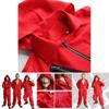 Fashionable Salvador Dali La Casa De Papel Costume For Adults In Vibrant Red Color