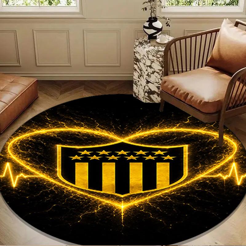 Peñarol Football Club Round mat, Anti-slip Circle Carpet Chair rug For livingroom,Bedroom, doormat home decor Gift Christmas Gifts