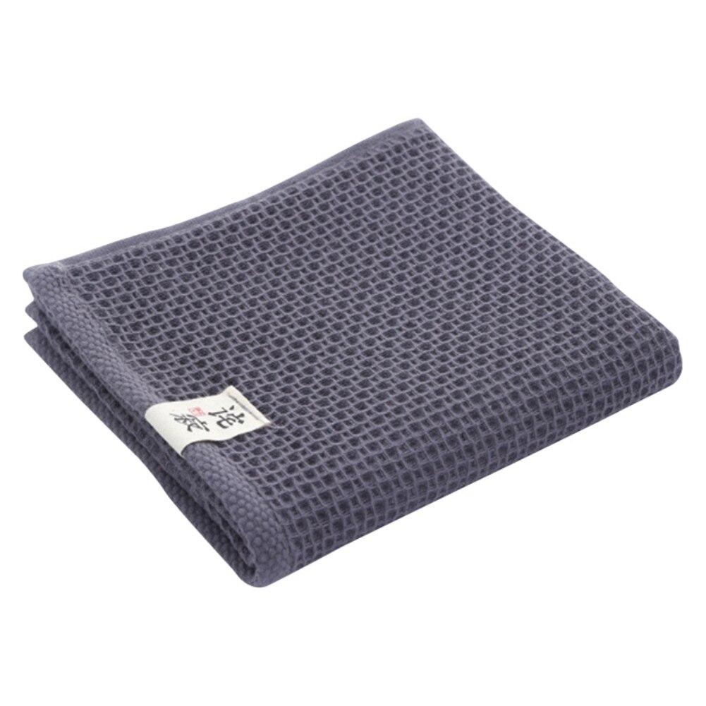 Хлопковое полотенце для рук, мягкое, сильное водопоглощение, спортивное вафельное полотенце для ванной комнаты