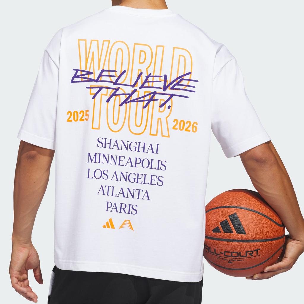 Adidas ANTHONY EDWARDS ATL2WRLD T Shirt Men's