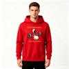 Men's Funny Duck Weight Lifting Print Pullover Hoodie Everything Hurts And I'm Tired Casual Gym Sweatshirt