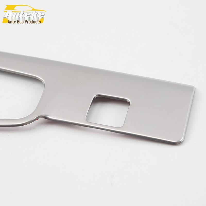 Fits 18 Models: Tang Headlight Control Decorative Frame & Button Switch Bright Ring Car Accessories