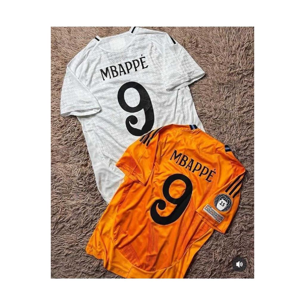 Мадрид, новый сезон 2024/25, двойная комбинация домашней и выездной майки Килиана Мбаппе