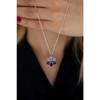 Snowflake Zircon Stone Necklace Dbkl1083