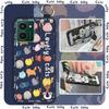 Fashion Design Ring Phone Case For Nokia HMD Pulse/Pulse+/Pulse Pro Anti-dust Wrist Strap Back Cover Cartoon Protective
