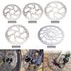 Stainless Steels Bicycles Disc Brake Rotor with Screws 140/160/180/203/220mm Bike Brakes Rotor Adapter Easy To Install