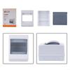 Distribution Box 2-4 Circuit Breakers Easy To Install MCB Power Plastic Junction