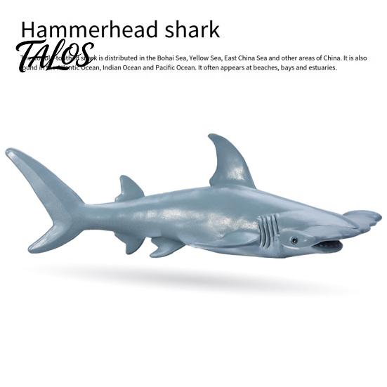 Toddlers Shark Toy Simulated Marine Life Model, Realistic Whale Dolphin Figurine, PVC Sea Animal Model Educational for Boys Girls