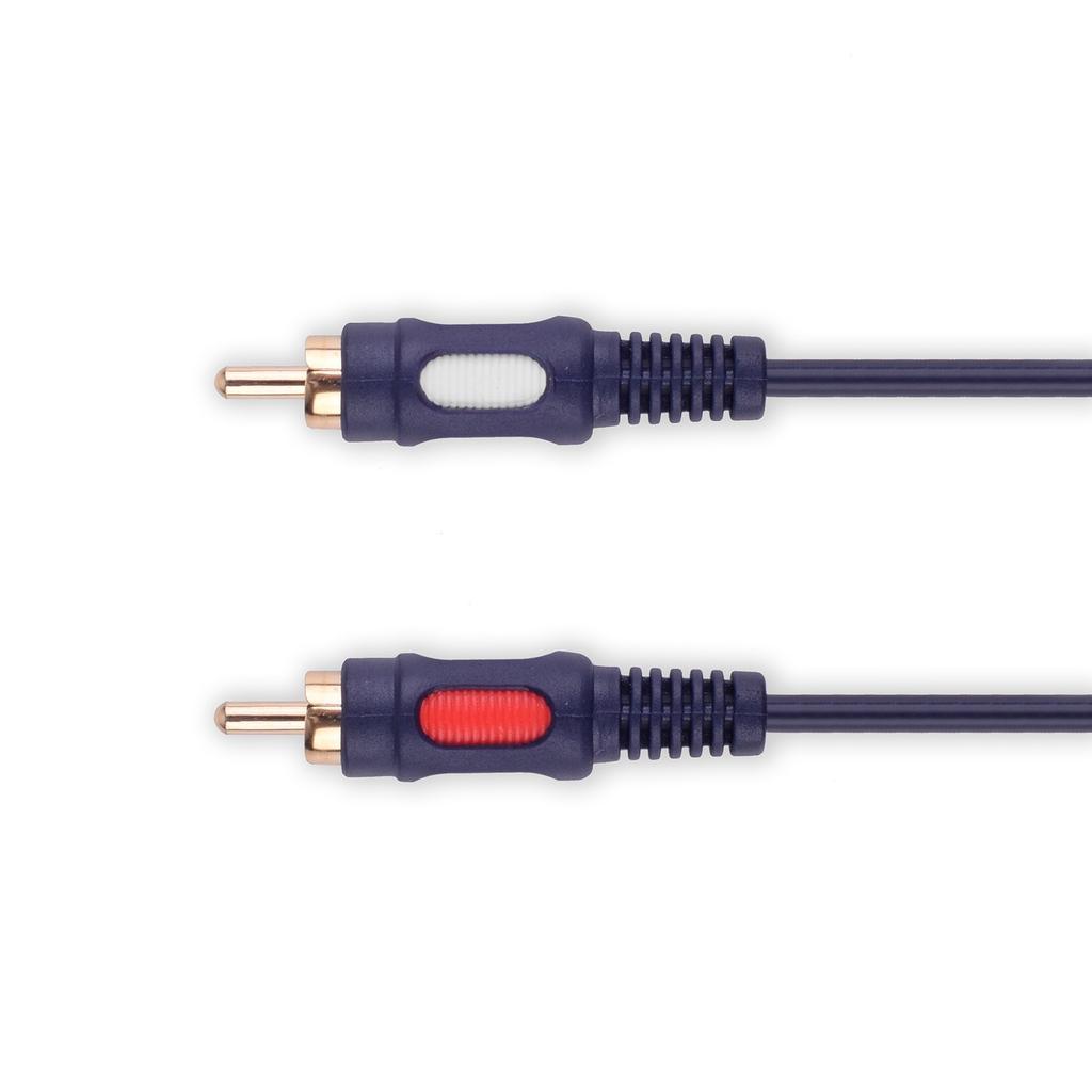 Cable Jack 3.5 Stereo Plug - 2X Rca Cinch Plug Vitalco 5.0