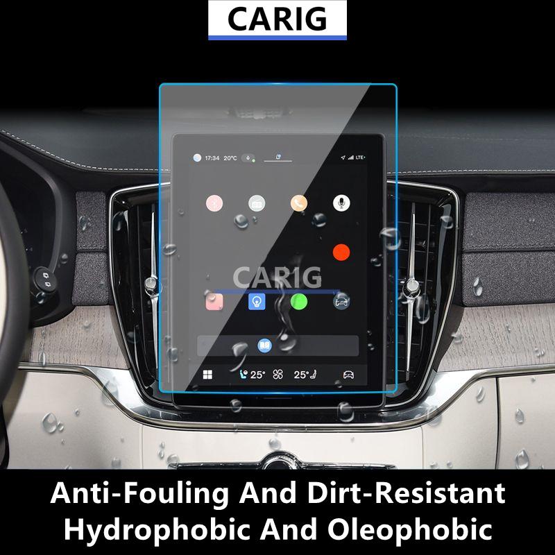 For VOLVO XC90 25-26 Navigation Screen HD Tempered Glass Protective Film Anti-scratch Accessories Refit