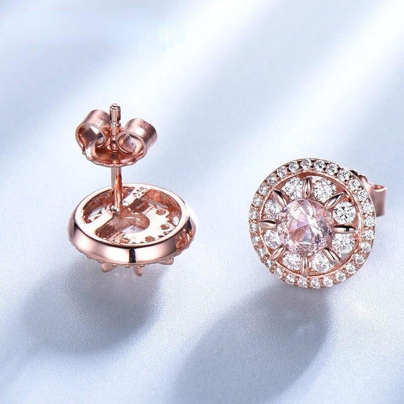 Женские серьги-гвоздики SACE GEMS с муассанитом, высочайшее качество, 100% стерлинговое серебро 925 пробы, сверкающие ювелирные изделия для свадебной вечеринки