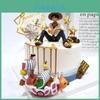 Изысканные фигурки Манки Д. Луффи из One Piece, идеально подходящие для украшения торта и в качестве декоративных элементов.