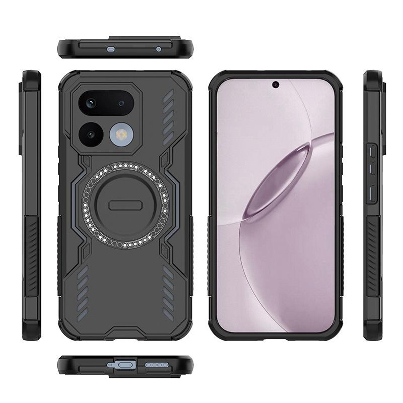 Для Oppo Realme 16 Pro Магнитный чехол для телефона, Прочный магнитный чехол-крышка с теплоотводом для Oppo Realme 16 Pro