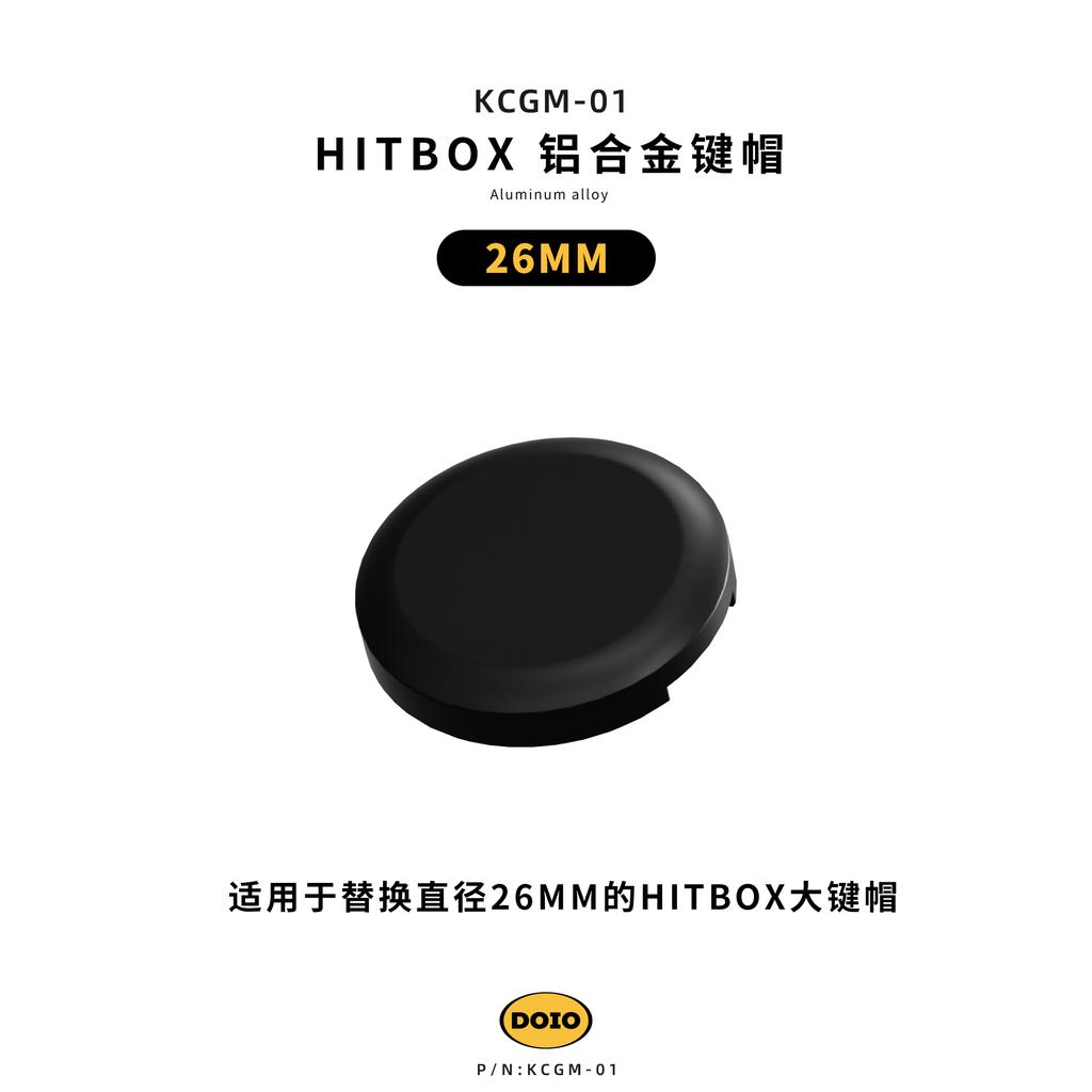 DOIO HITBOX KCGM-01 Aluminum Alloy Keycaps for Street Fighter 6 Tekken 8 King of Fighters Arcade Fightstick Metal Buttons