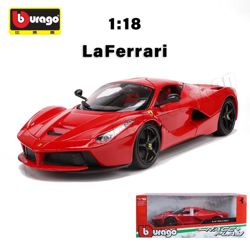 1:18 коллекционных моделей автомобилей серии Bburago Ferrari из легкого сплава, новый стиль Ferrari SF90 XX Stradale, литые под давлением миниатюрные модели машинок, игрушки
