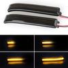 LED Side Mirror Light Turn Signal Smoke Lens Reflector Fit For Ford 09-14 F150
