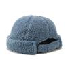 New Winter Warm Hip Hop Hat Women Man Hat Washed Retro Skullcap Adjustable Brimless Hat Breathable Hat Sailor Cap