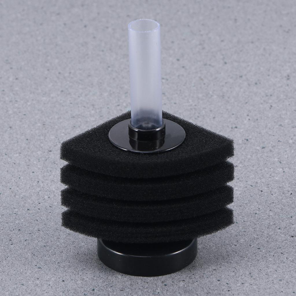 XY-2890 Aquarium Sponge Filter Corner Filter Breeding Shrimp Nano Fish Tank Water