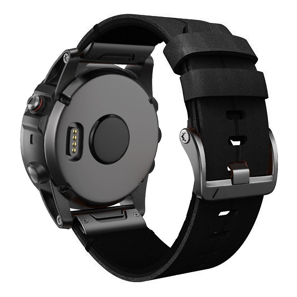 Quickfit 26mm 22mm Leather Strap For Garmin Fenix 8 7 7X Pro/Epix Pro (Gen 2) 47mm 51mm/Forerunner 965 955 Solar Enduro 3 2 Watchband