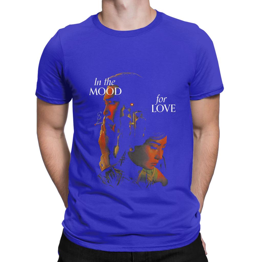 Oversized TShirt Summer Wong Kar Wai Movie Novelty T Shirts 100 Cotton Tee Shirt Y2K Basic Loose Short Sleeve Clothing