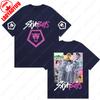 Kpop Saja Boys Охотники на демонов 2025 Фильм Графические Хлопковые Футболки Мужские Женские Эстетическая Мода Смешные Футболки Повседневный Хип-хоп Популярные Топы