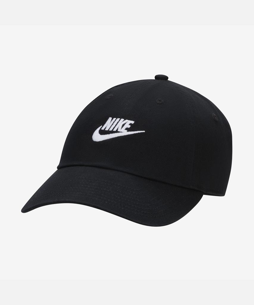 Nike Клубная неструктурированная кепка Futura Wash - Черная:Белый / Fb5368-011