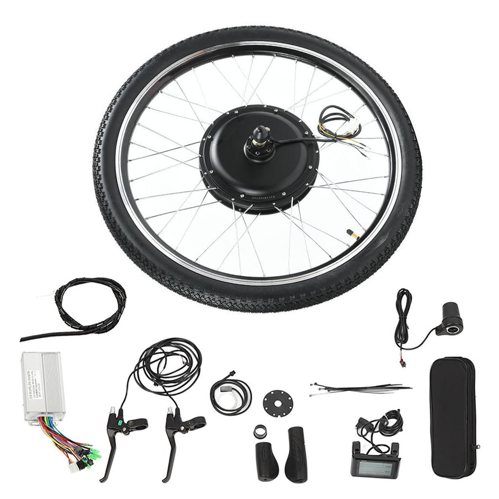 Электрический велосипед, 36 В, 500 Вт, комплект для переоборудования двигателя-концентратора, колесо 26 дюймов со счетчиком(задний привод)