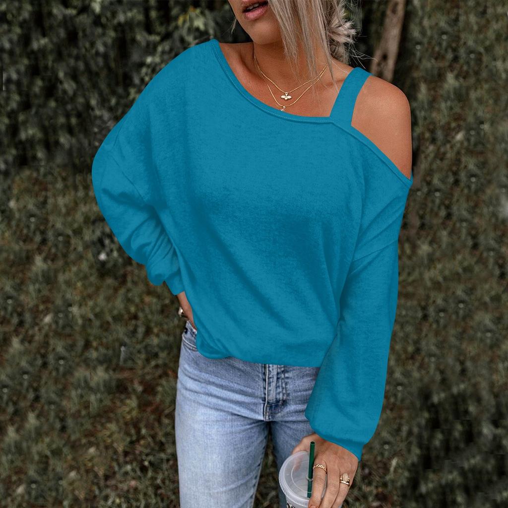 Women's O-neck 3/4 Sleeve Cute Print Shirt Outerwear