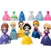 Dress Up Princess Toy With Changeable Clothes Doll Princess Gachapon Doll Children Little Girl Birthday Gift
