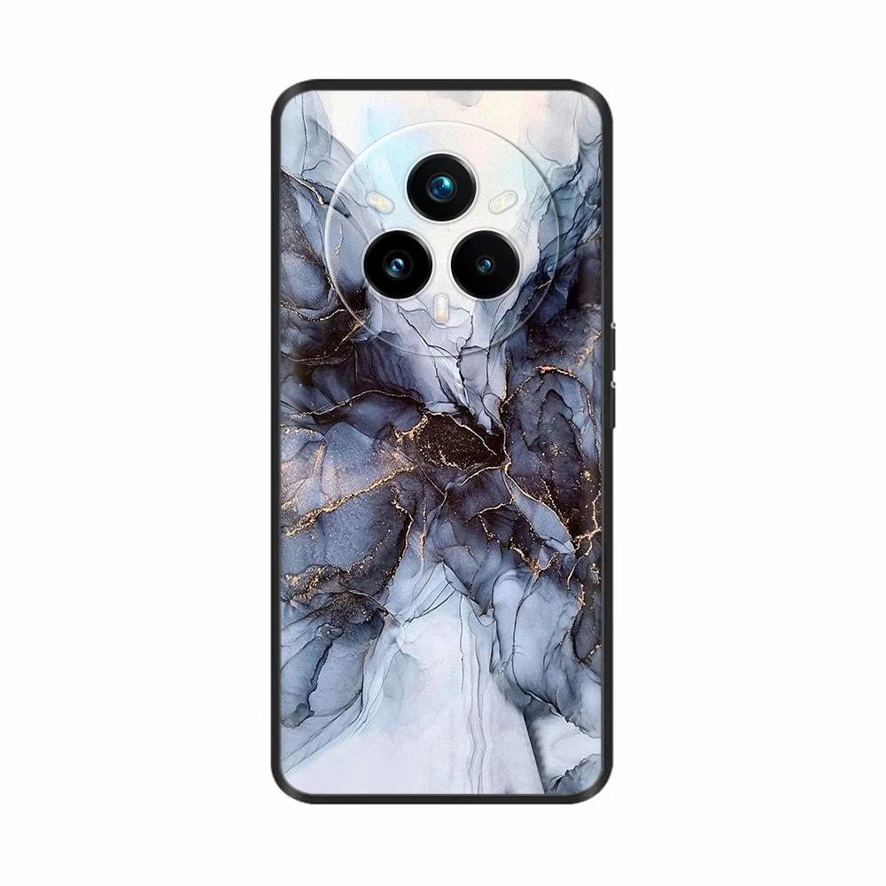 Для Realme 14 Pro Plus Чехол Задняя крышка Девичий Модный Рисунок Сердце Цветок Мягкий ТПУ Чехол Fundas Для Oppo Realme 14 Pro+ Чехлы