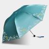 Genuine Goods Paradise Umbrella Color Plastic Female I All-Weather Umbrella UV Protection Sun Umbrella Ultra Light Pencil Umbrella Zero Light