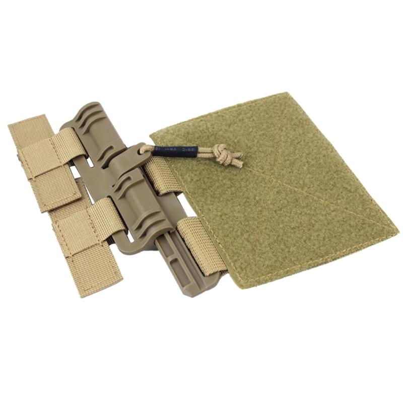 Комплект пряжек быстрого сброса для бокового ремня Molle, одноточечное быстроразъемное крепление Molle с боковой загрузкой, с петлей и крючком
