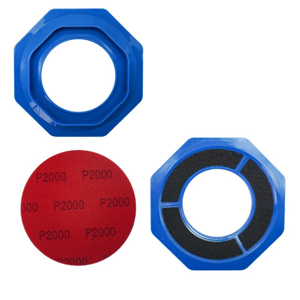 2-in-1 Bowling Ball Holder Non-Slip Reusable Bowling Ball Siding Pad Holder Hexagon with Sandpaper Bowling Ball Base