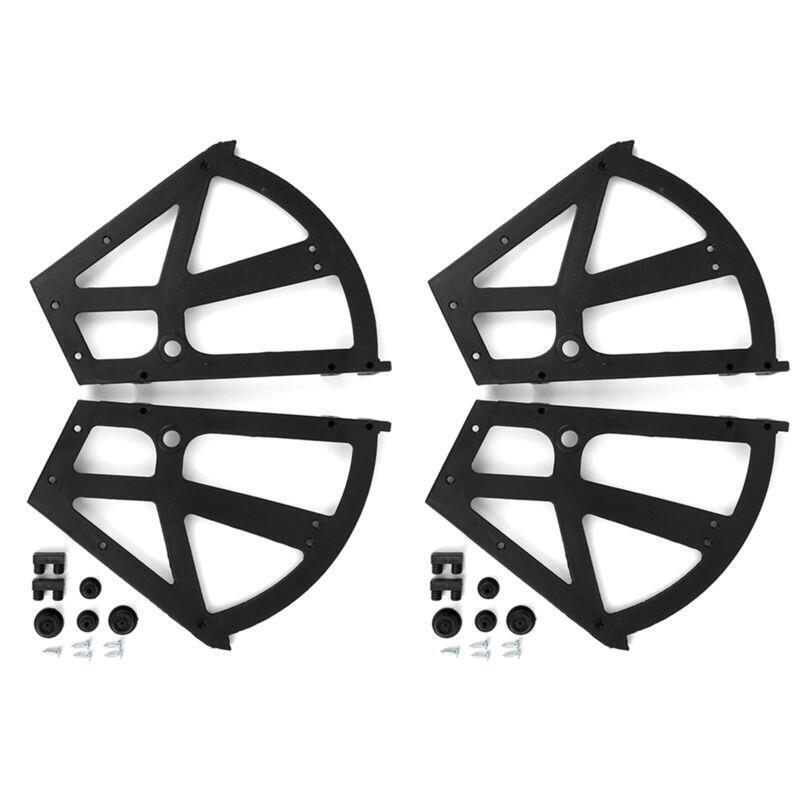 1Pcs Black Large Capacity Shoe Cabinet Flip Shoe Rack Hinge YL