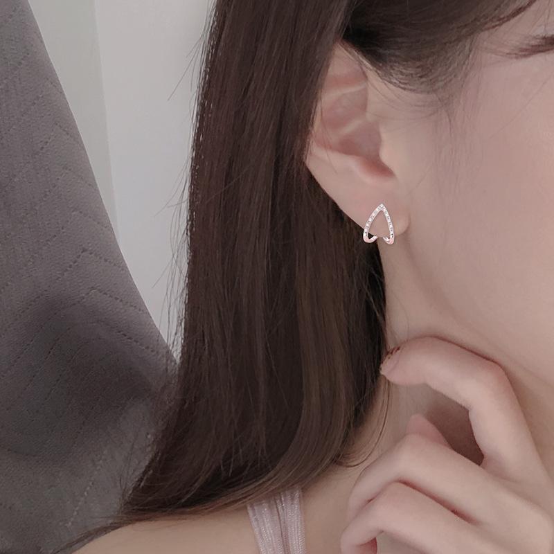 Lindon Copper Alloy Zircon Earrings Drop Earrings For Women Wedding Party Gifts
