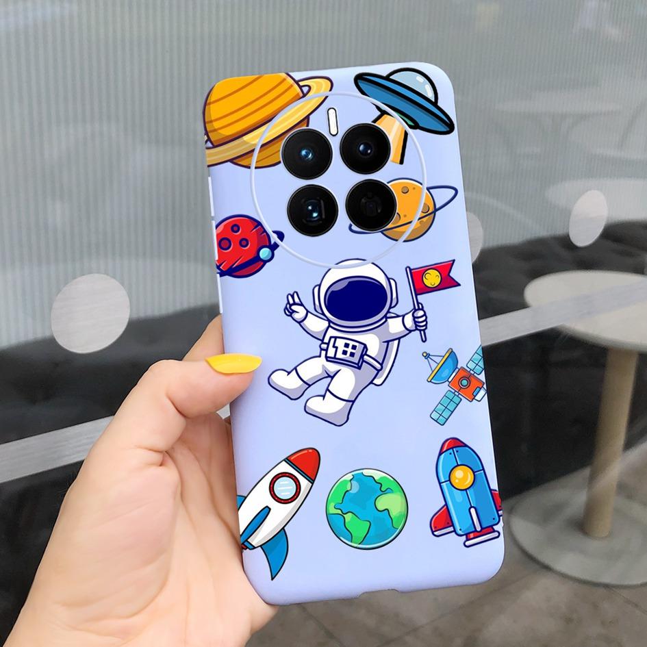 Чехол для Huawei Mate 50 Pro 2022 Милый Мультяшный Кот Расписной Мягкий ТПУ Защитный Чехол Для Huawei Mate50 Pro DCO-LX9 CET-LX9 Fundas