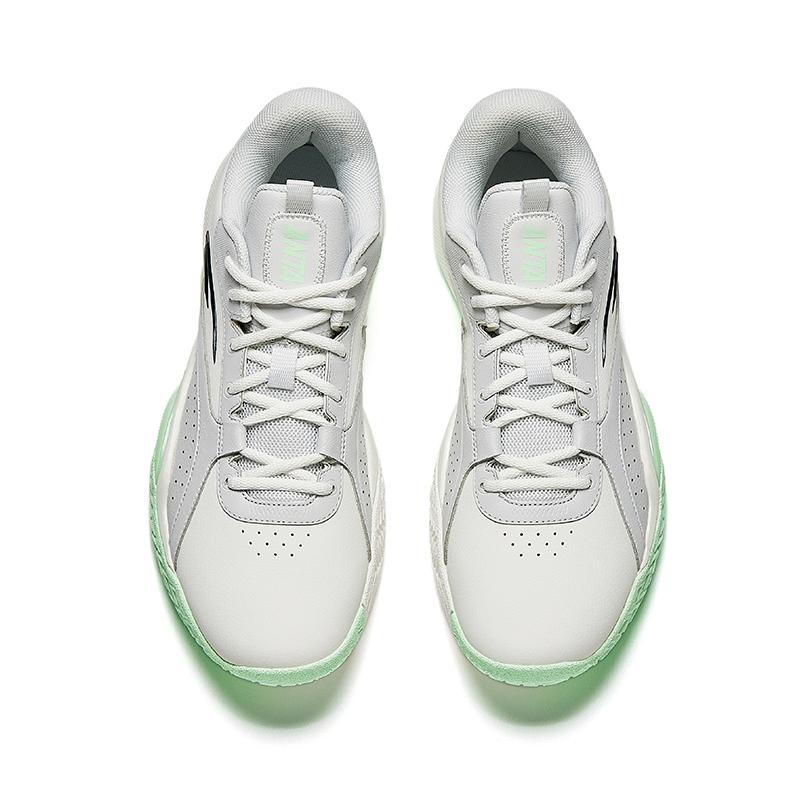 Anta Wind Tunnel 5 Fashion Versatile Shock Absorption Non-Slip Wear-Resistant Support Low-Top Basketball Shoes Men Sneaker White 112441107-7