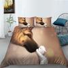 Wolf Series Polyester Bedding Two Or Three Piece Digital Printing Wishshopify