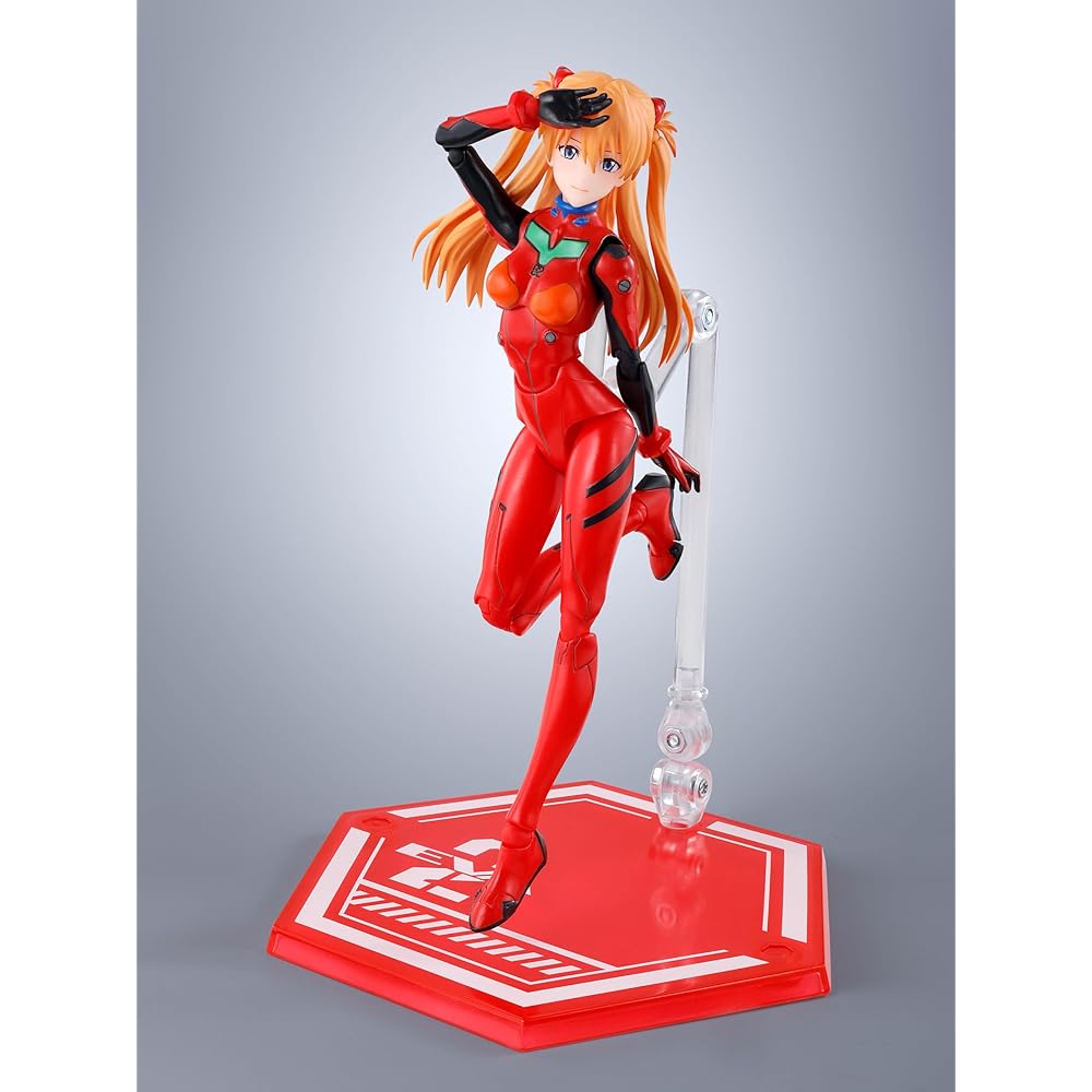 НАРОДЫ ТАМАШИИ SH. Figuarts Евангелион Аска Лэнгли 135 мм ПВХ АБС Окрашенная Экшн-фигурка