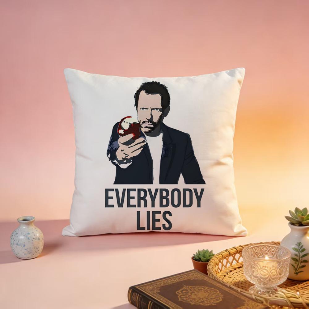 Fashion HHouseable Cushion Cover Premium SkinFriendly Pillow Case MultiPurpose for Home Office Travel