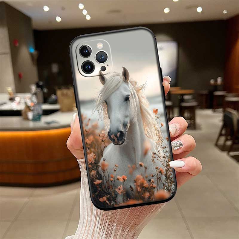 RE28 Fine Horse Новый Высококачественный Чехол-Ракушка для Телефона Redmi Note 13 14 Pro+ Plus A3 A3X 13X 13C 13R 14S 14C 14R