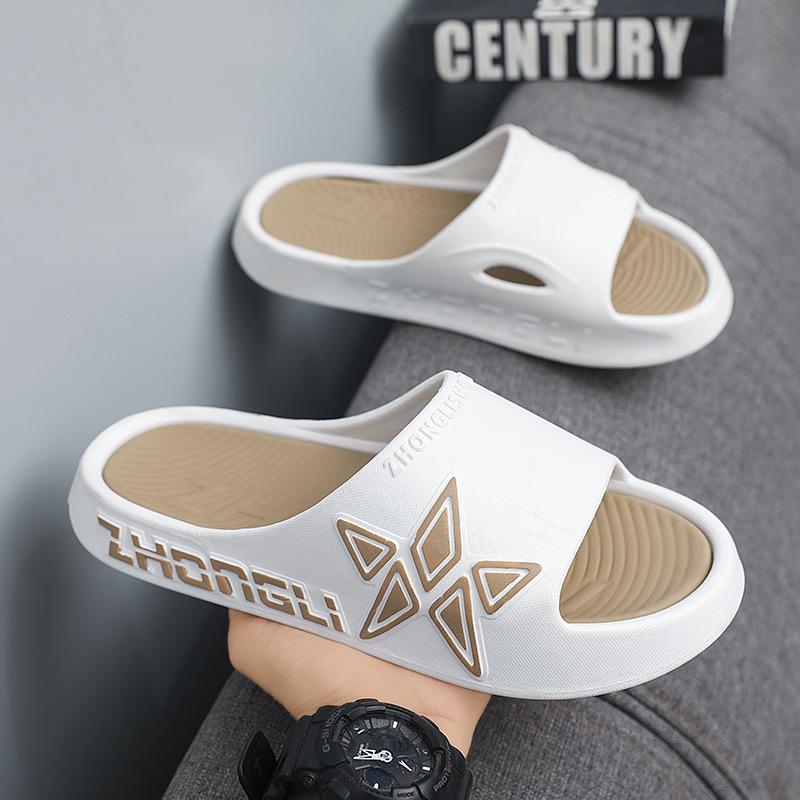 Тапочки студенческие мужские носят сандалии на толстой подошве летом мужские нескользящие и износостойкие для улицы, спорта, пляжа, для выхода