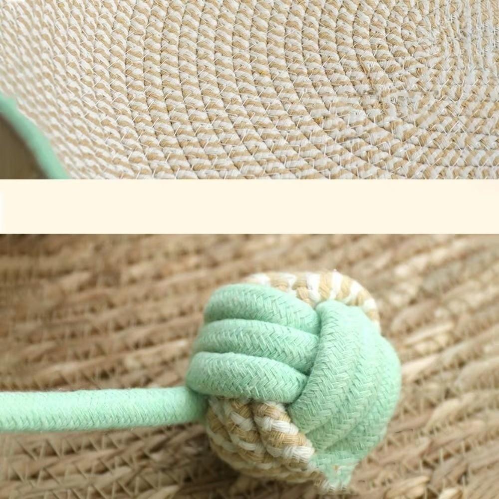 Breathable Pet Bed Handmade Cat Sleeping House New Braided Cat Bed for Cats and Dogs